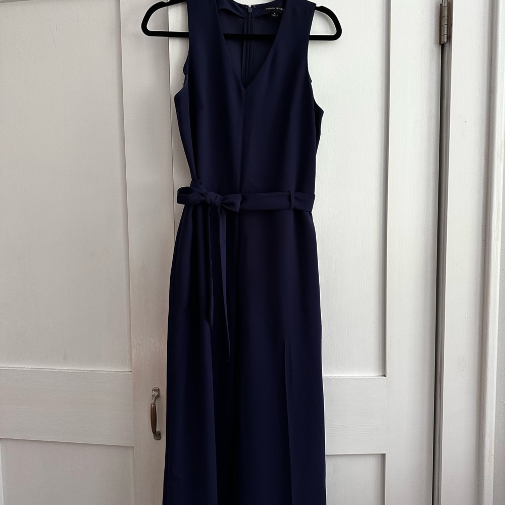 Banana Republic Deep Blue Pantsuit